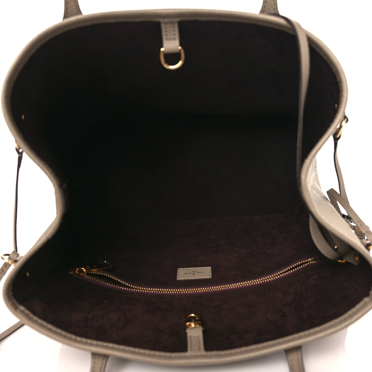 Louis Vuitton Empreinte Monogram Giant Neverfull MM Tourterelle 6 of 10