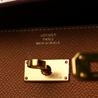 Hermes Epsom Kelly Wallet To Go Gold 6 of 10