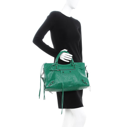 Balenciaga Agneau Classic Hardware City Vert Perroquet 3 of 8