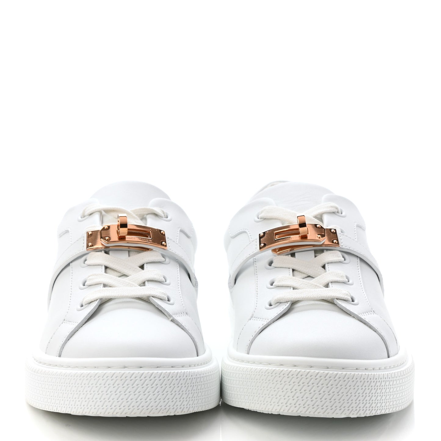 Calfskin Day Sneakers 36 White