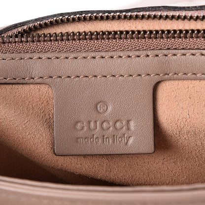 Gucci Calfskin Matelasse Medium GG Marmont Shoulder Bag Porcelain Rose 6 of 9