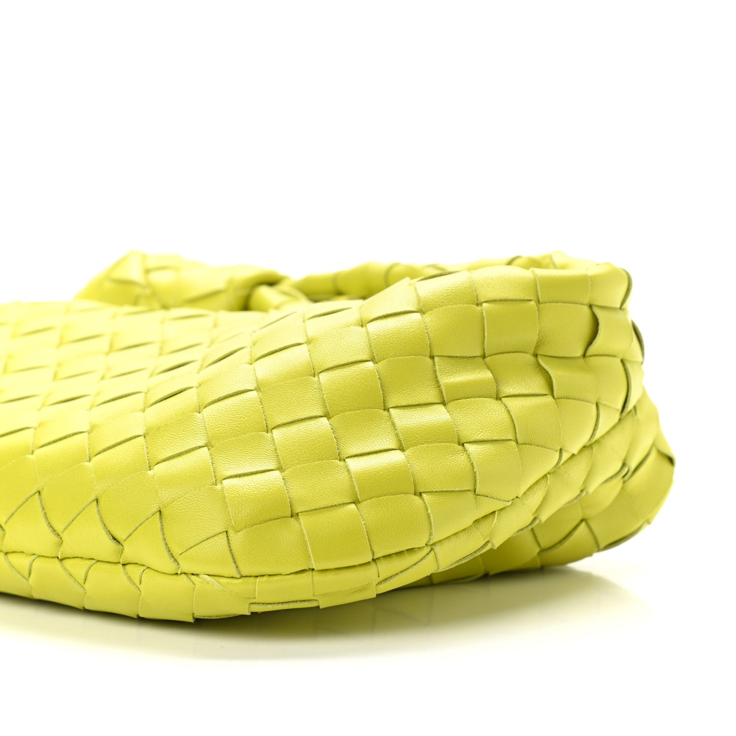 Nappa Intrecciato Mini Jodie Kiwi
