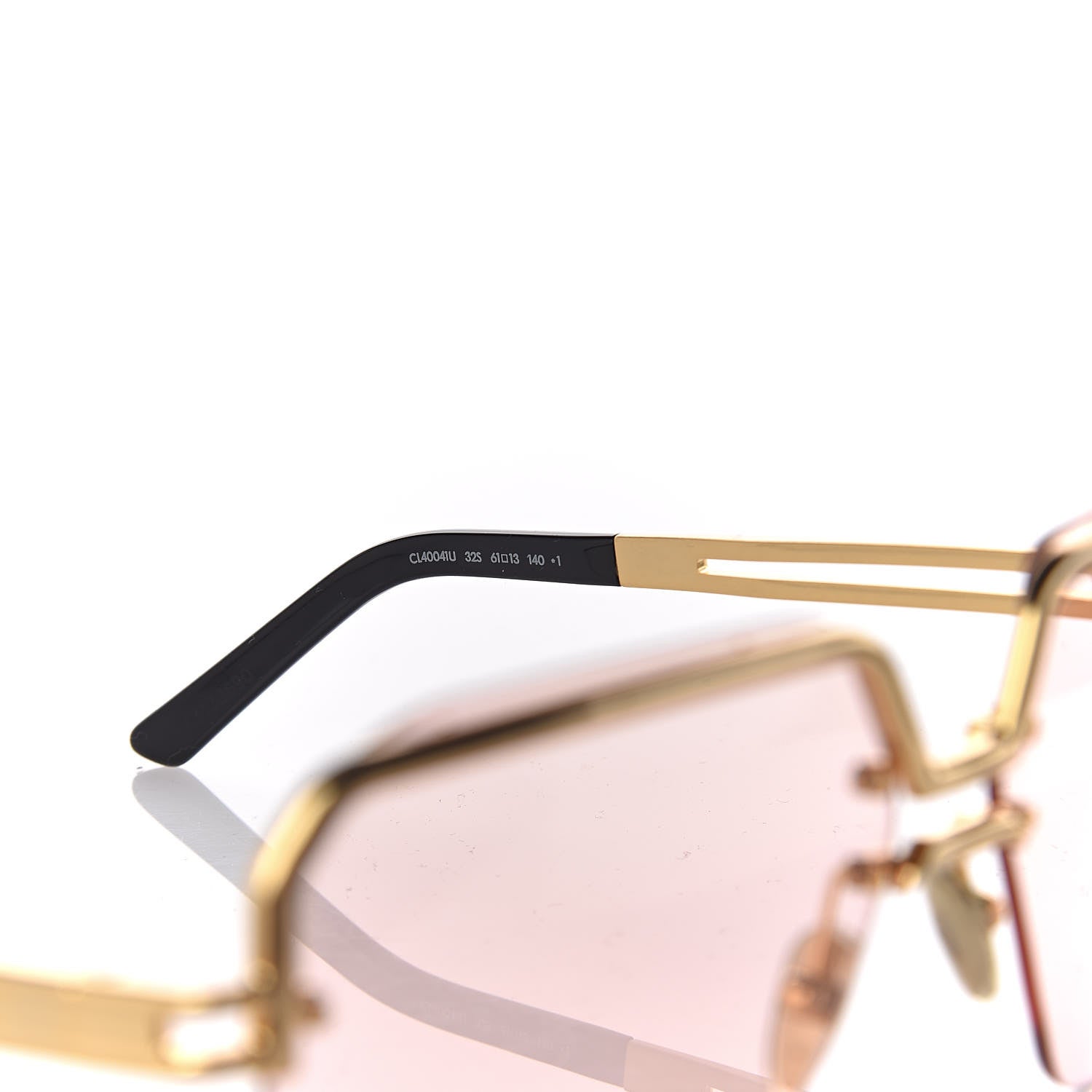 Celine Sunglasses CL 40041U Gold 5 of 6