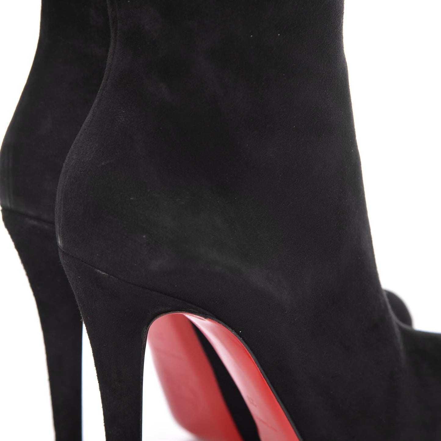 Veau Velours Bianca 140 Knee Boots 37 Black