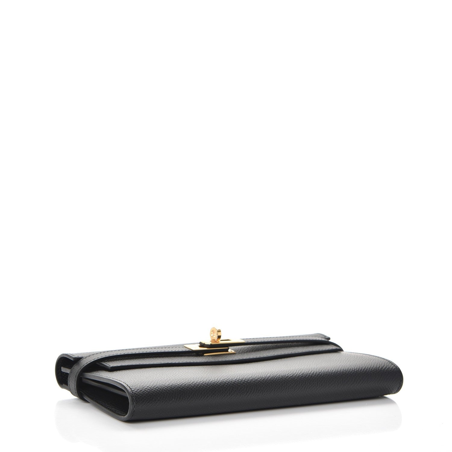 Hermes Epsom Kelly Longue Wallet Black 4 of 8