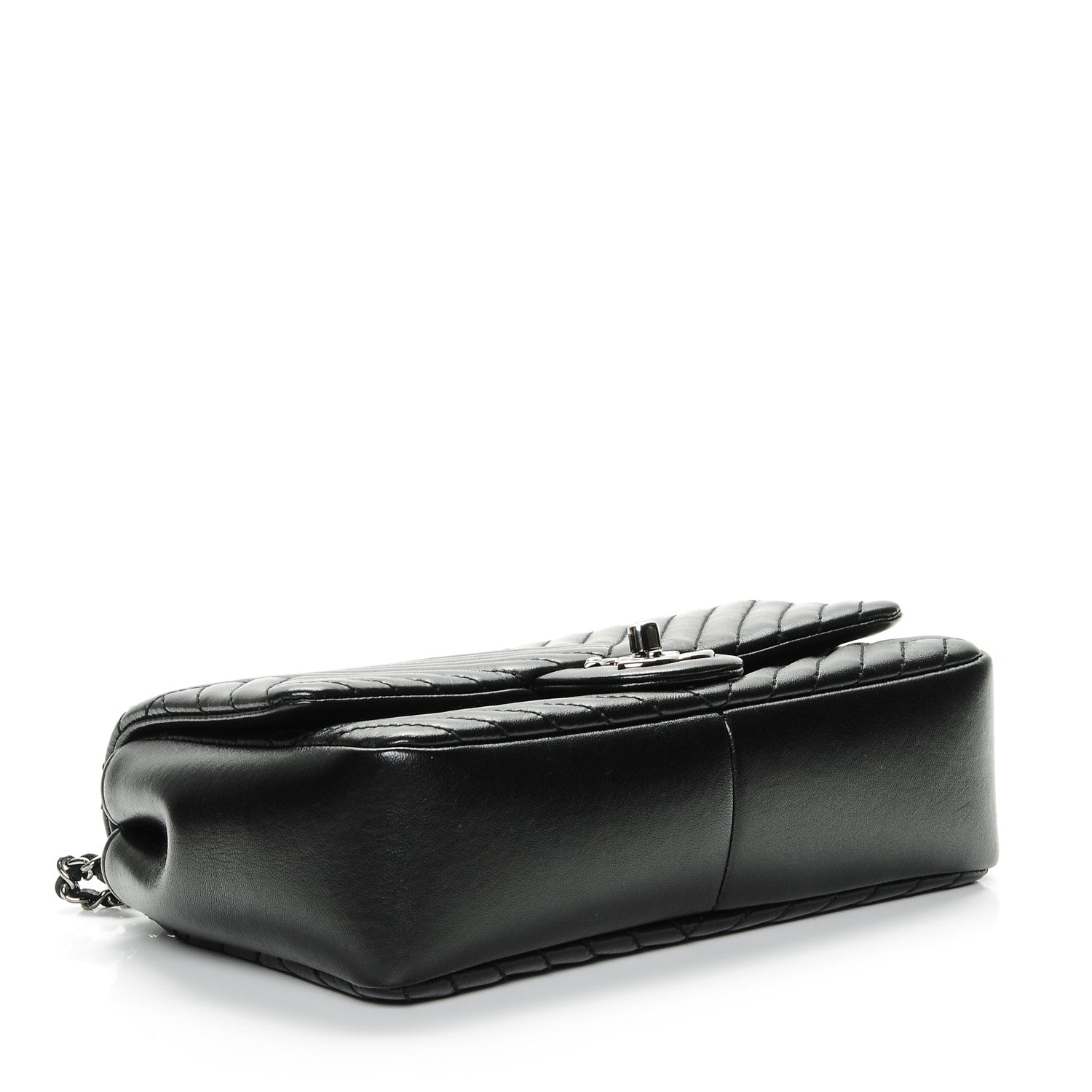 Chanel Lambskin Small CC Crossing Flap Black 4 of 7