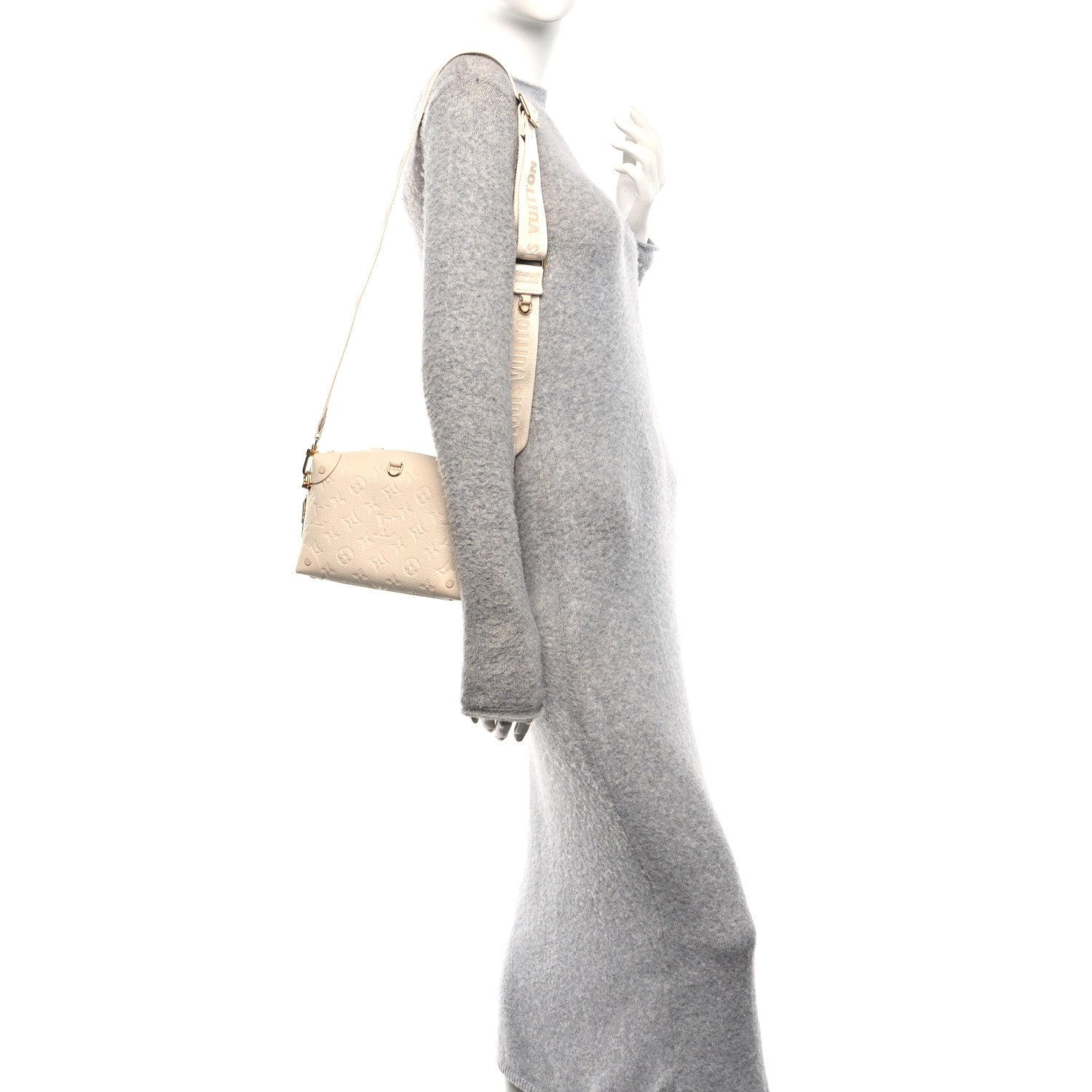 Louis Vuitton Empreinte Petite Malle Souple New Creme 2 of 12
