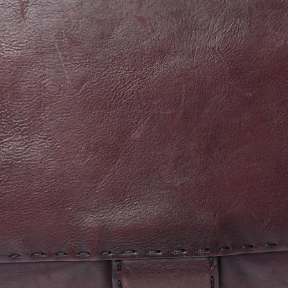 Gucci Calfskin Large Soft Stirrup Shoulder Bag Burgundy 11 of 17