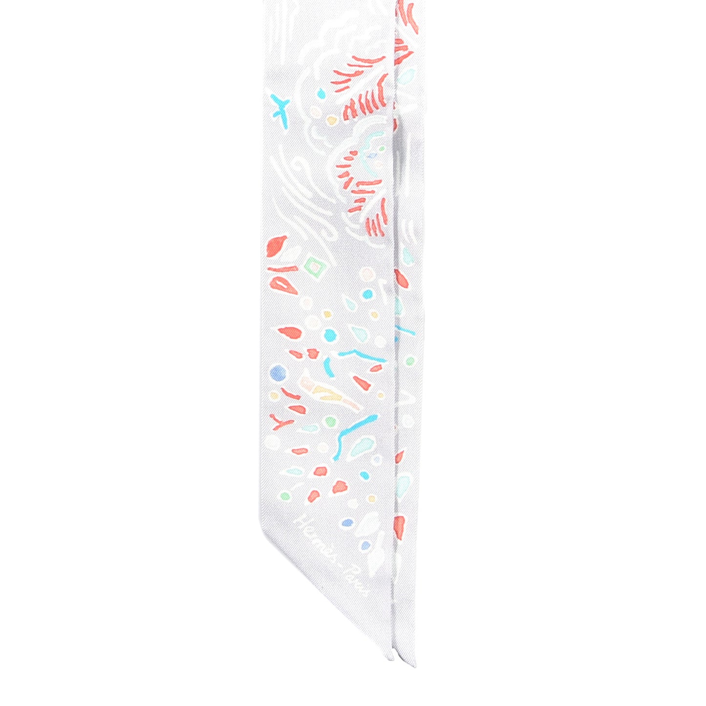 Silk Isola Di Primavera Twilly Gris Perle Grenadine