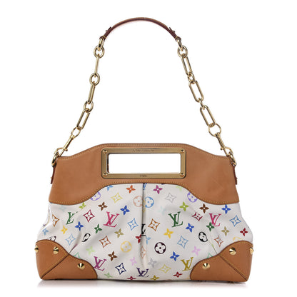 Louis Vuitton Monogram Multicolor Judy MM White 1 of 7