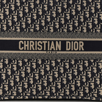 Christian Dior Oblique Book Tote Blue Multicolor 8 of 10