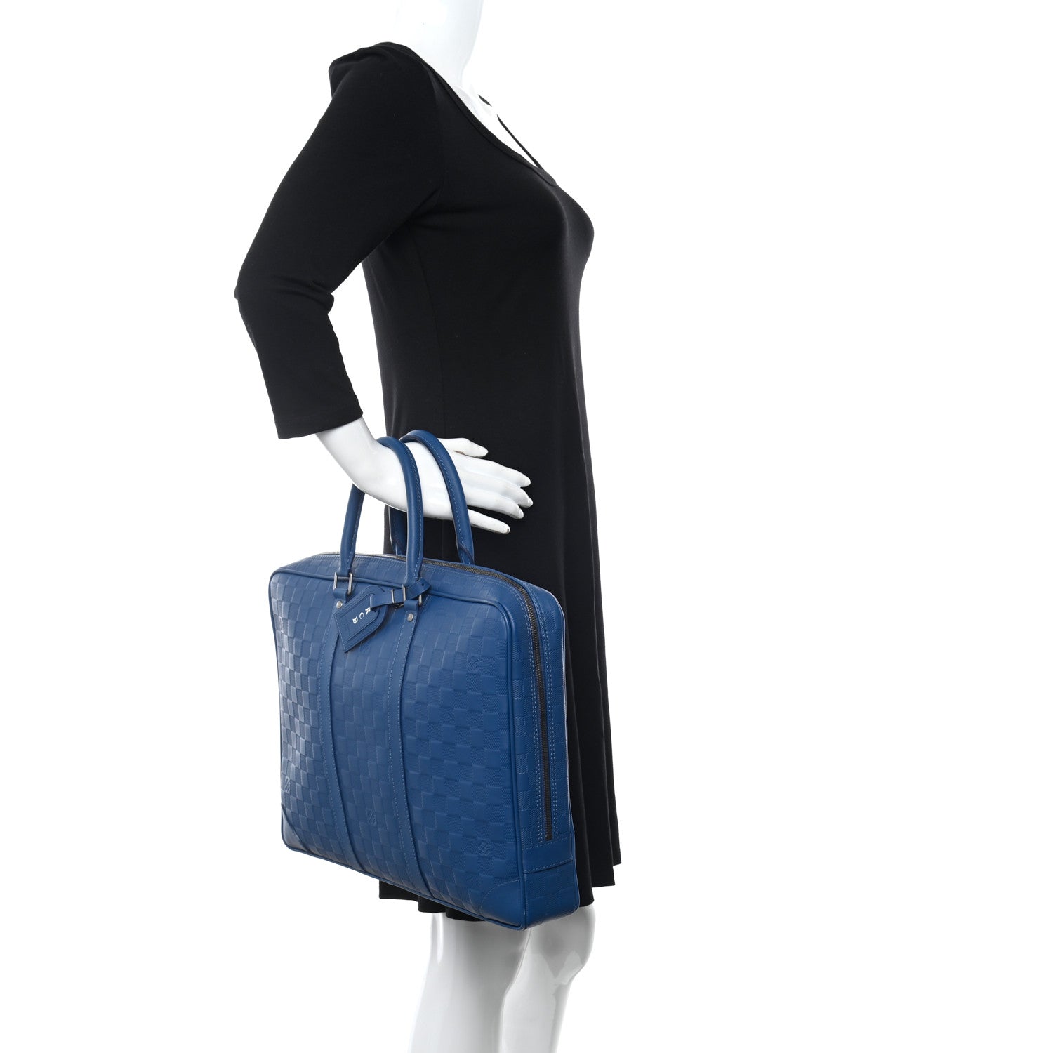 Louis Vuitton Damier Infini Porte-Documents Voyage GM Neptune 2 of 10