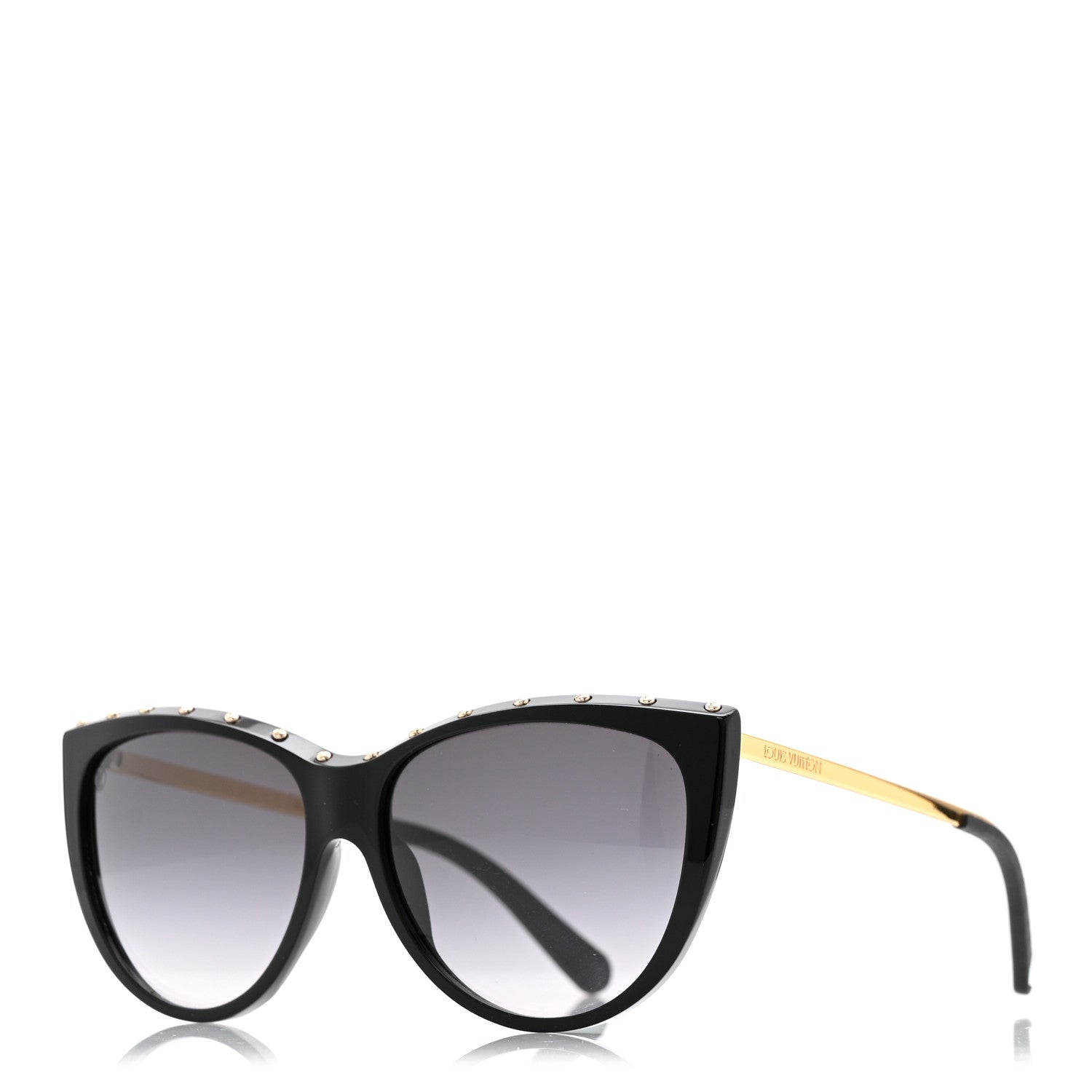 Louis Vuitton Acetate La Boum Sunglasses Z1036W Black 1 of 8