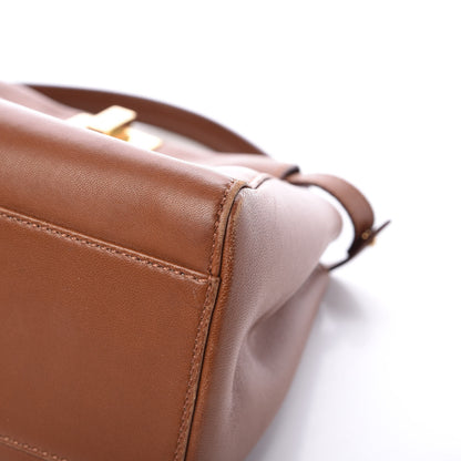 Fendi Nappa Mini Peekaboo Iconic Satchel Corteccia 11 of 15