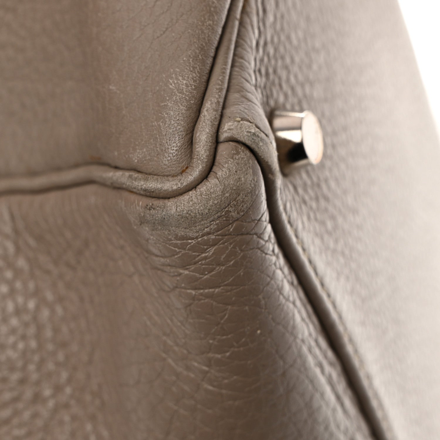 Hermes Taurillon Clemence Kelly Retourne 35 Etoupe 25 of 27