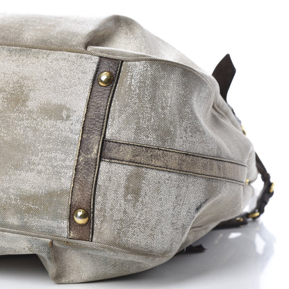 Prada Jacquard Logo Tote Bruciato Cera 11 of 21