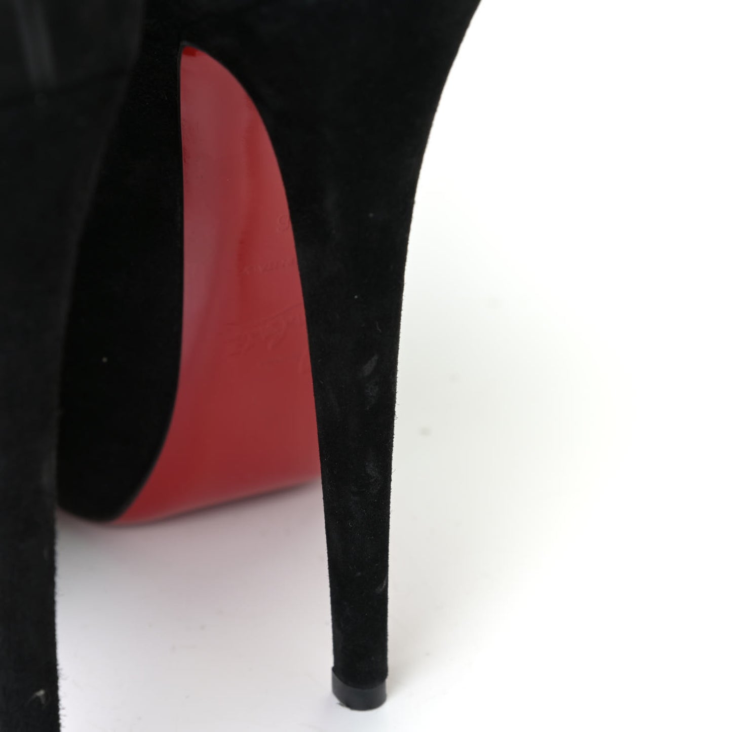 Suede Daffodile 160 Pumps 36 Black