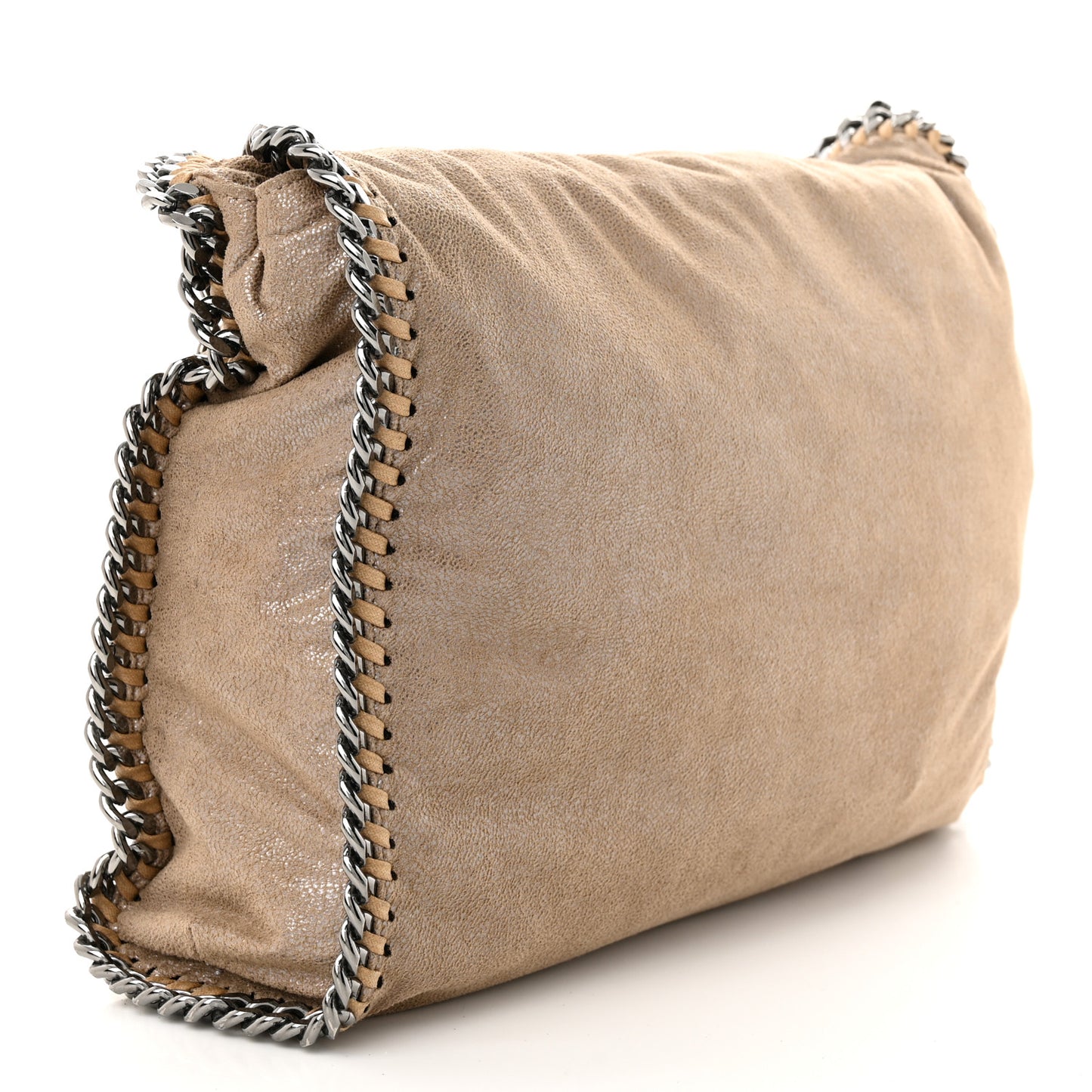 Shaggy Deer Small Falabella Tote Taupe