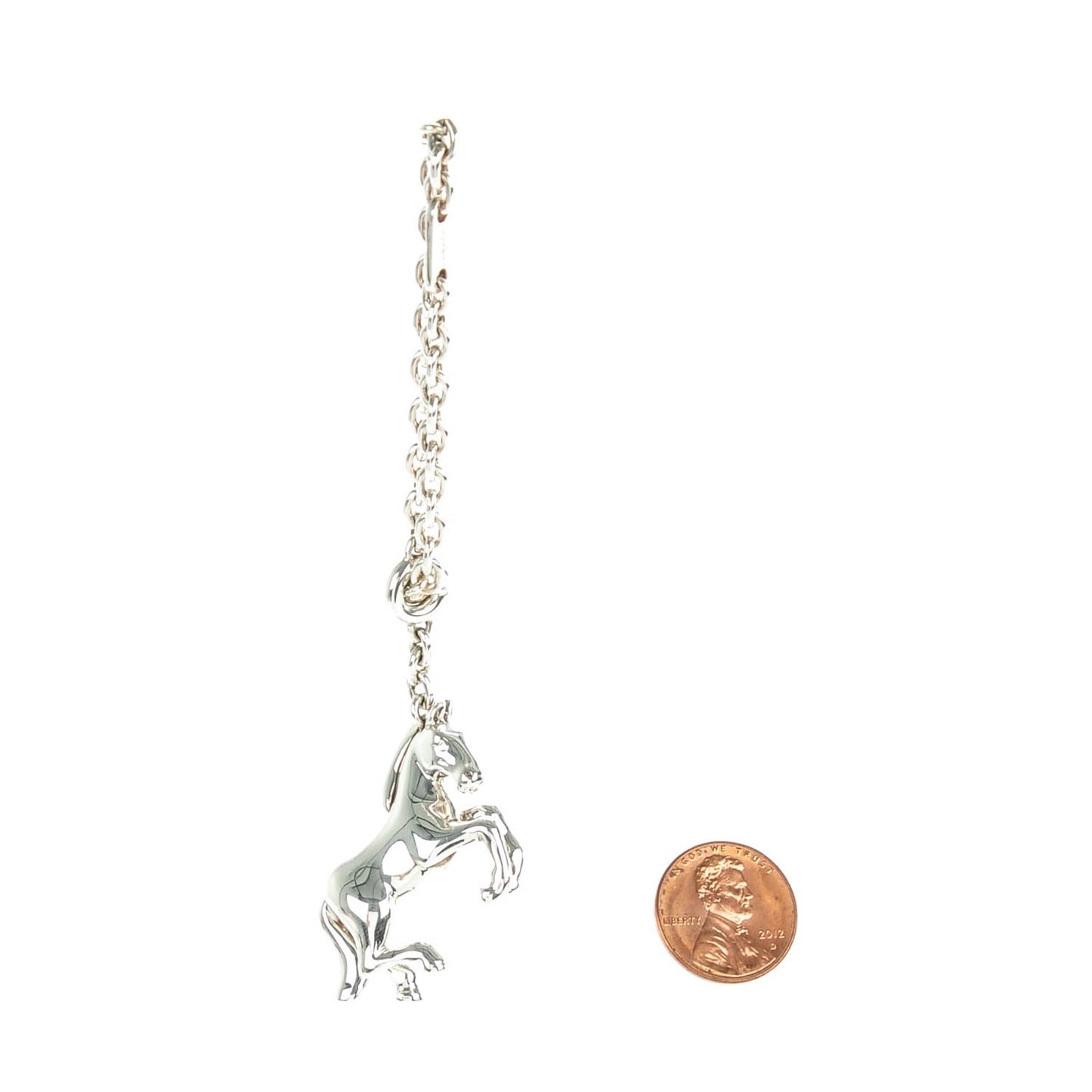 Sterling Silver Quadrille Bag Charm