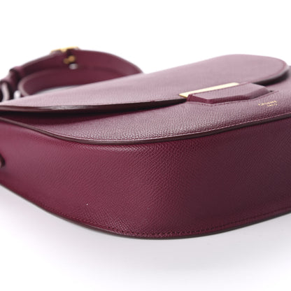 Celine Grained Calfskin Medium Trotteur Plum 6 of 10