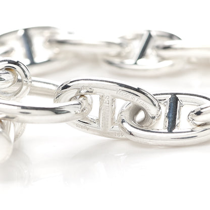 Hermes Sterling Silver MM Chaine d'Ancre Bracelet 4 of 5