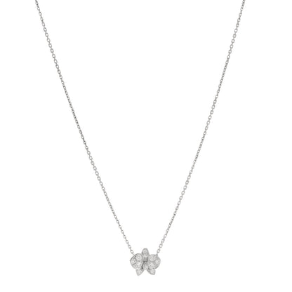 Cartier 18K White Gold Diamond Caresse D'Orchidees Par Cartier Necklace 1 of 6