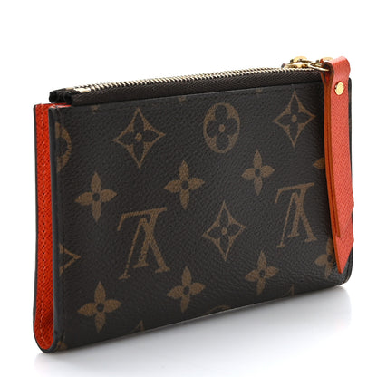Louis Vuitton Monogram Compact Adele Wallet Piment 3 of 8