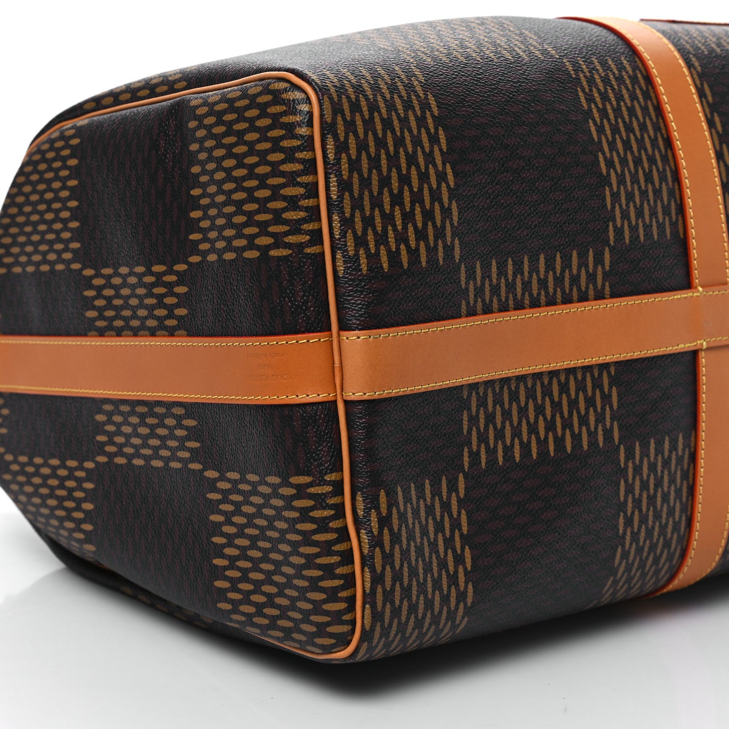 Louis Vuitton x Nigo Giant Damier Ebene Monogram Keepall Bandouliere 50 6 of 7
