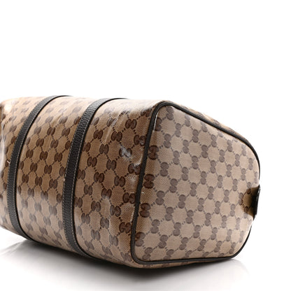 Gucci Crystal Monogram Medium Joy Boston Dark Brown 9 of 9