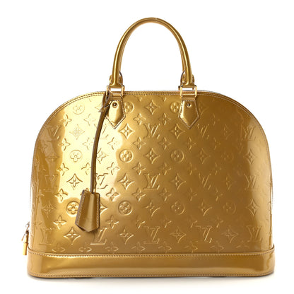 Louis Vuitton Vernis Alma GM Beige Poudre 1 of 9