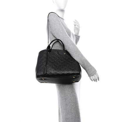 Louis Vuitton Empreinte Montaigne GM Black 2 of 14
