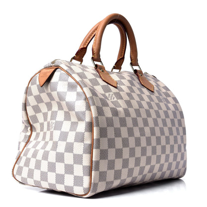 Louis Vuitton Damier Azur Speedy 30 2 of 4