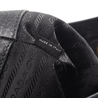 Prada Vitello Daino Shoulder Bag Nero Black 7 of 8