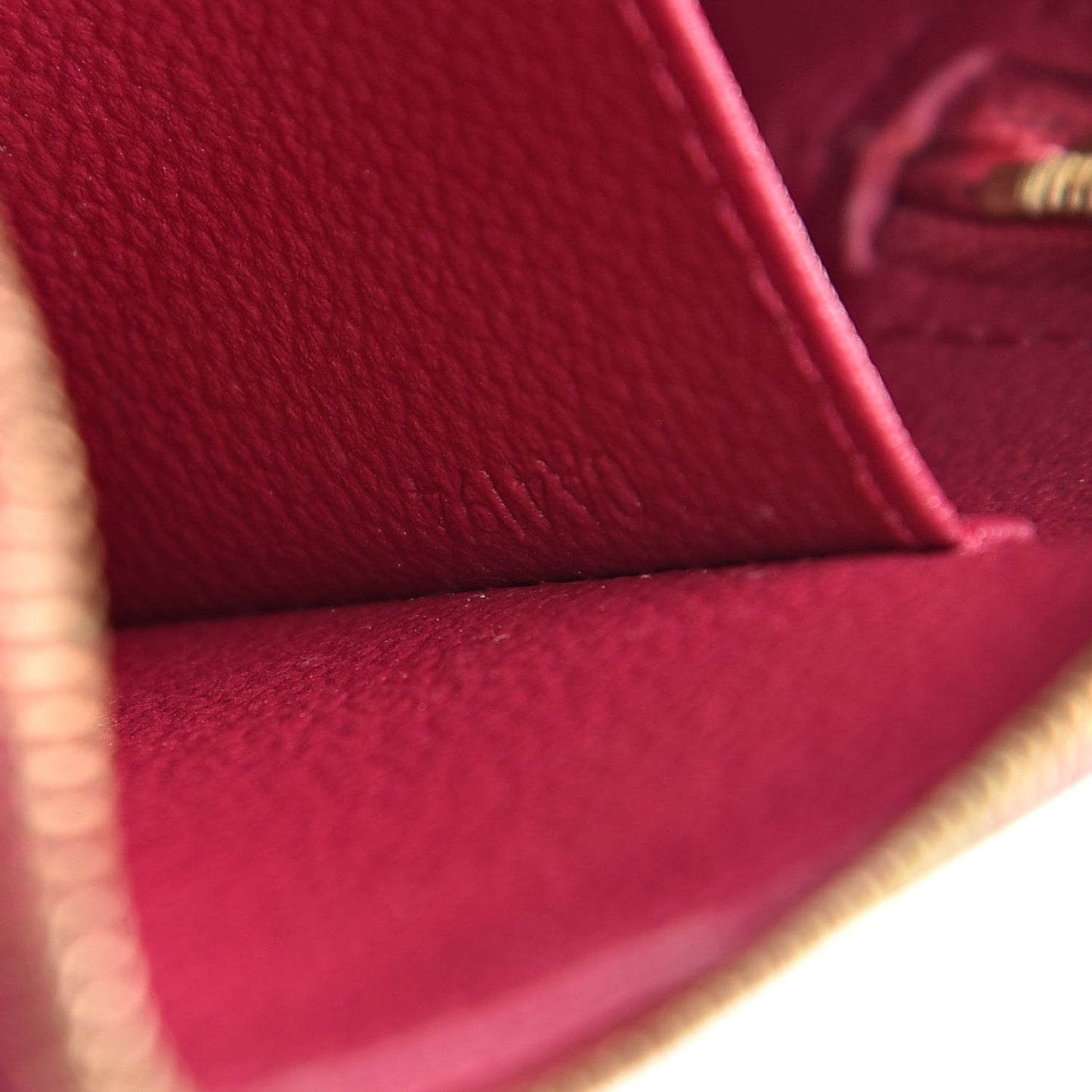 Vernis Cosmetic Pouch Rose Indien