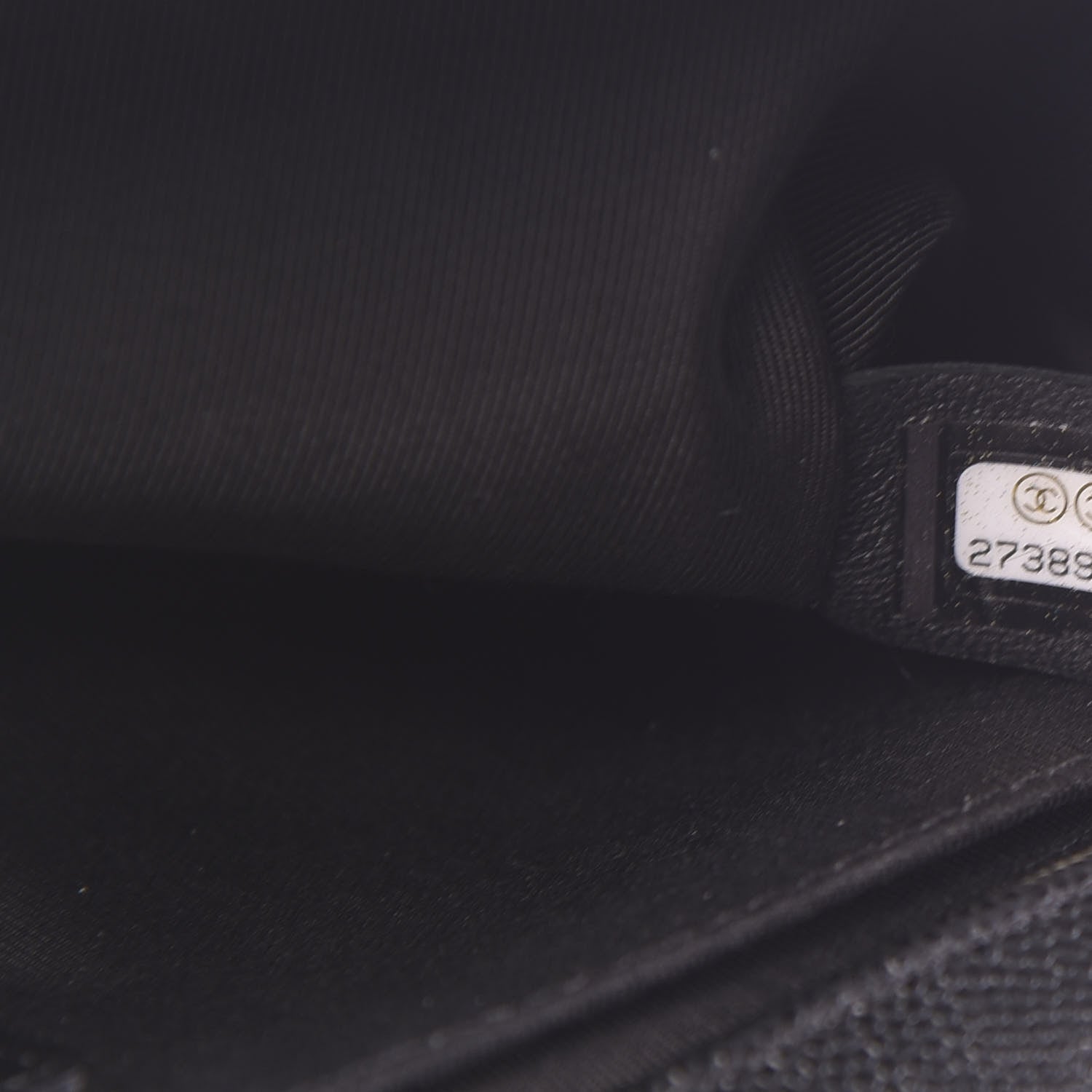 Chanel Caviar Quilted Medium Boy Flap Black 7 of 11
