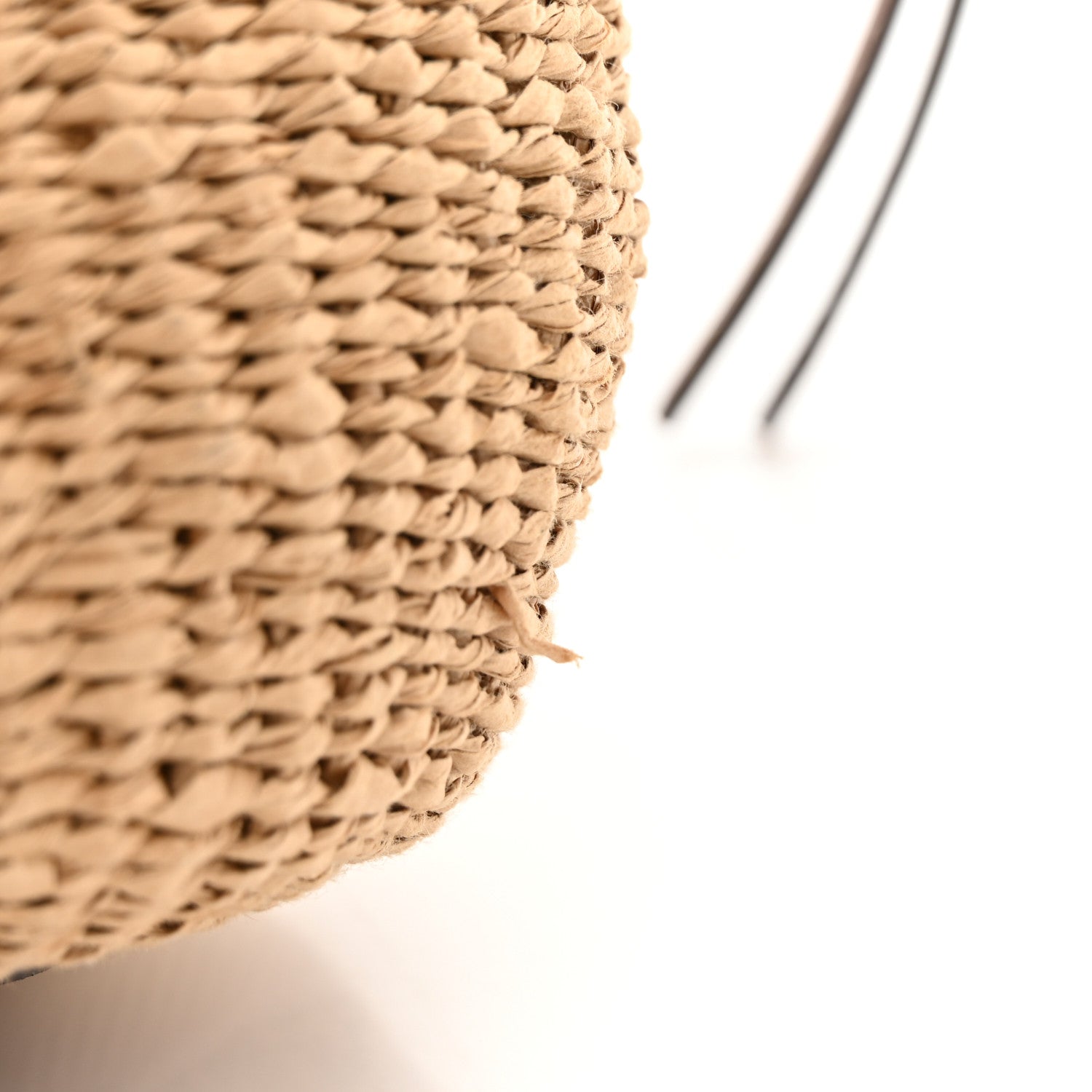 Chloe Natural Woven Fiber Small Woody Basket 12 of 12