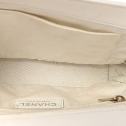 Chanel Caviar Quilted Medium Business Affinity Flap White 5 of 10