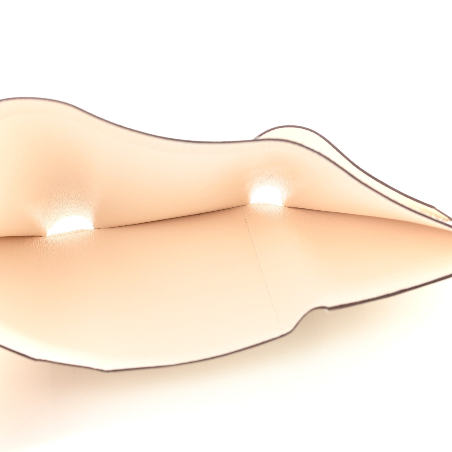 Hermes Chevre Mysore Tri-Fold Compact Bearn Wallet Nata 6 of 9