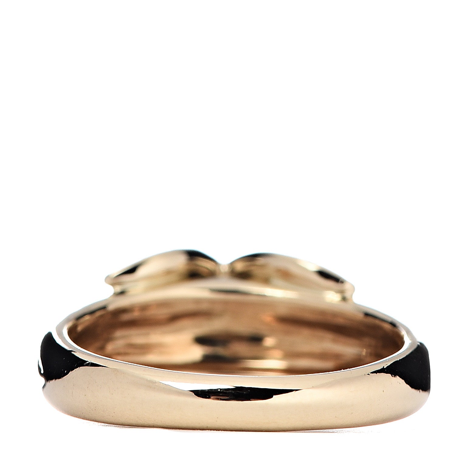 Tiffany 18K Yellow Gold Diamond Signature X Ring 52 6 4 of 6