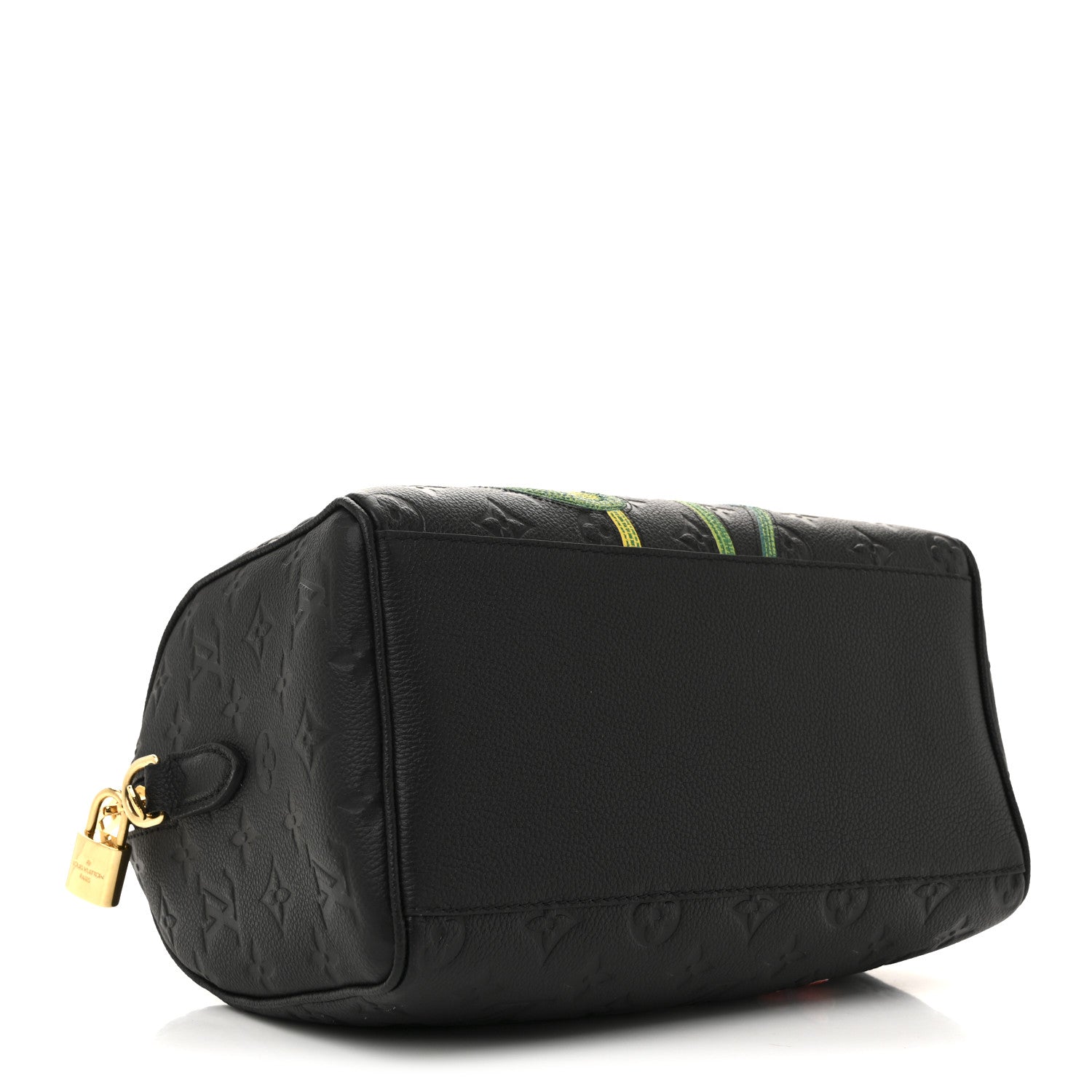 Louis Vuitton LV X YK Empreinte Speedy Bandouliere 25 Black 4 of 11