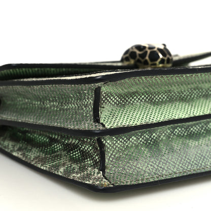 Bulgari Karung Serpenti Forever Crossbody Green 8 of 10