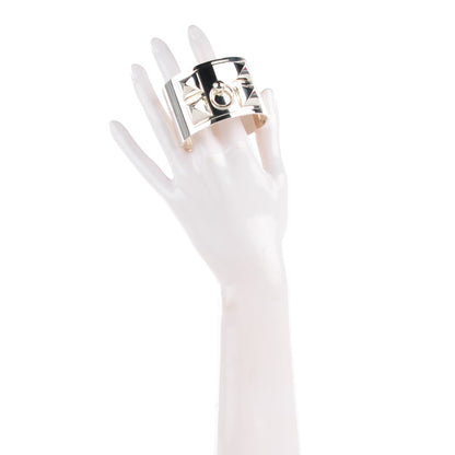 Hermes Sterling Silver Collier De Chien Bracelet SH 2 of 8