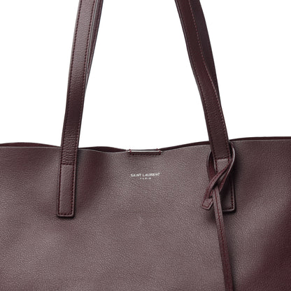 Saint Laurent Calfskin Large Fringe Shopping Tote Amaranto 11 of 11