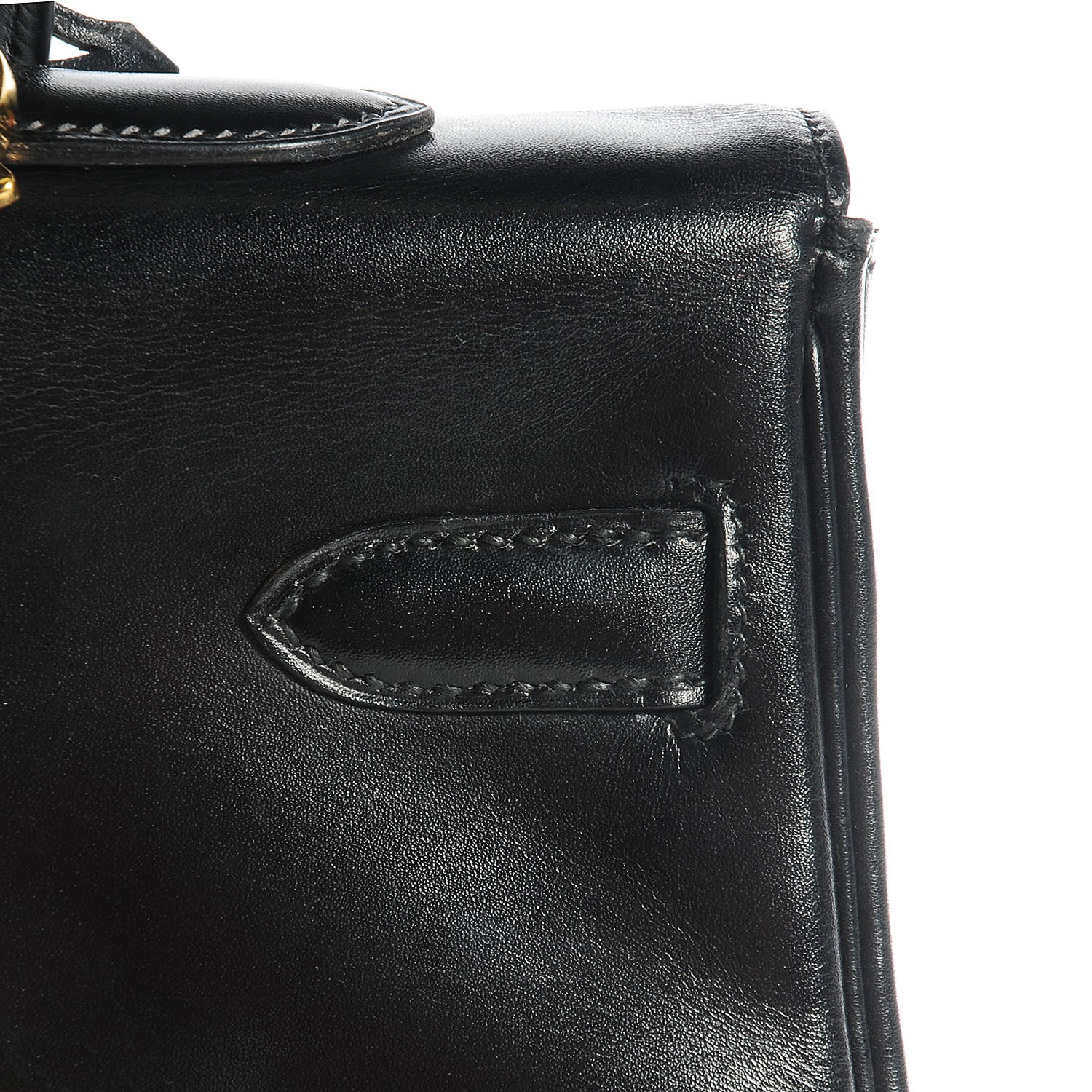 Hermes Box Kelly Retourne 32 Black 5 of 29