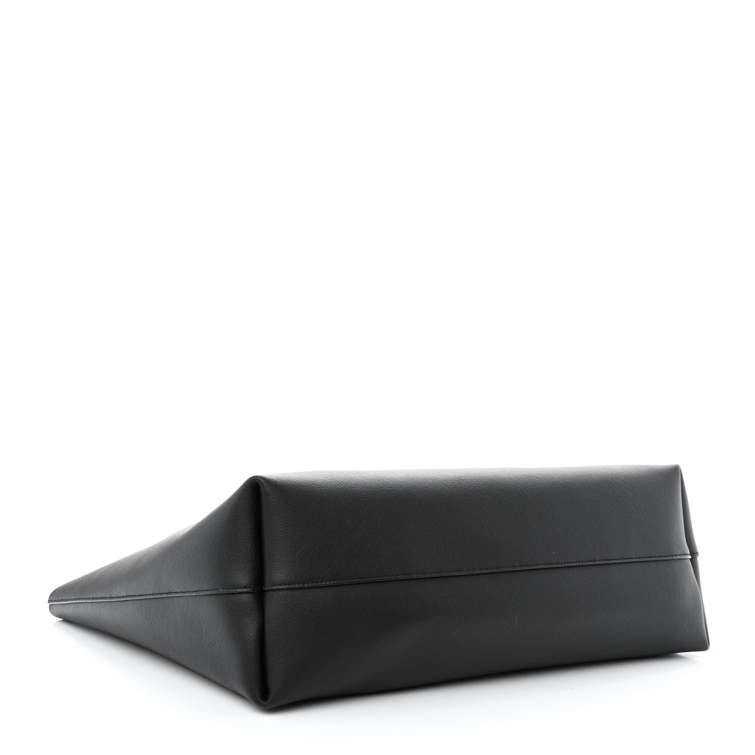 Saint Laurent Calfskin Large Shopping Tote Black 5 of 12