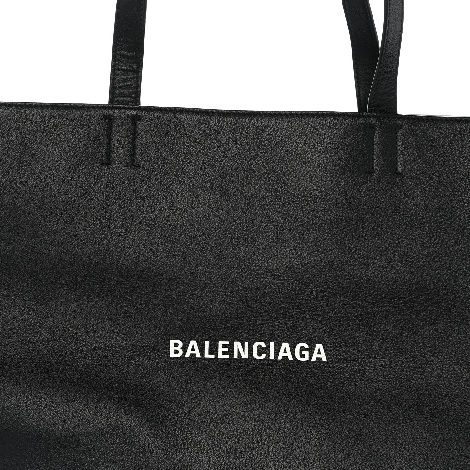 Balenciaga Smooth Calfskin Everyday East West Tote Bag Black 8 of 14