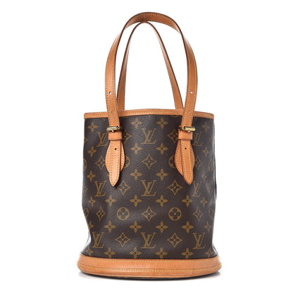 Louis Vuitton Monogram Petit Bucket 23 1 of 20