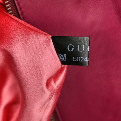 Gucci Velvet Matelasse Small GG Marmont Shoulder Bag Fuchsia Violet Cyclamen 7 of 10