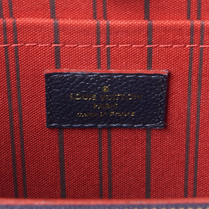 Louis Vuitton Empreinte Montaigne MM Marine Rouge 8 of 8