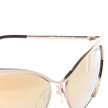 Tom Ford Nastasya Cat Eye Sunglasses TF304 Gold 6 of 6